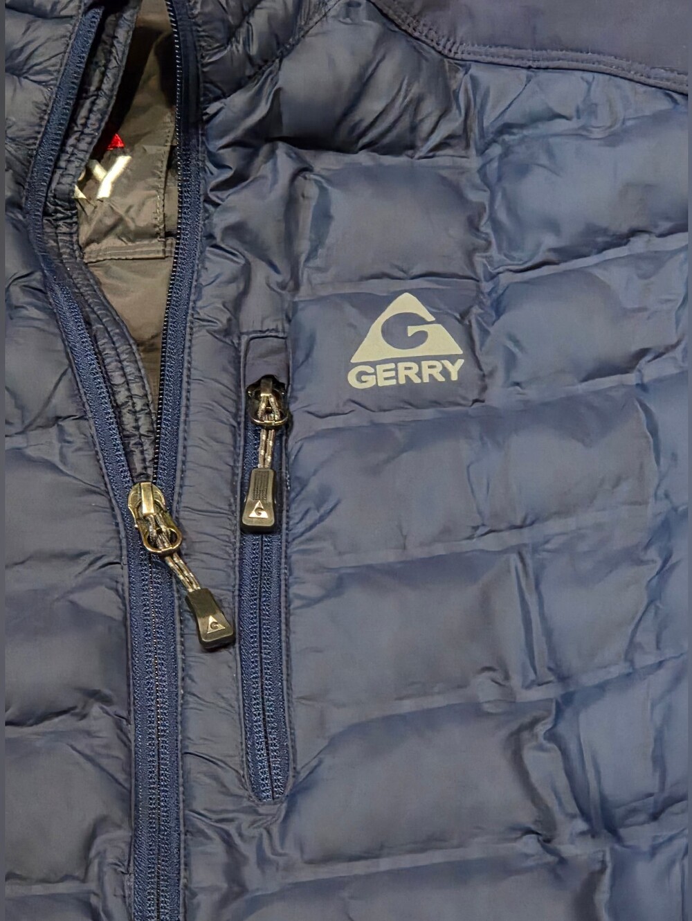 Gerry Weber Men's Dark Blue Quilted Packable Puffer Jacket - Picture 3 of 9